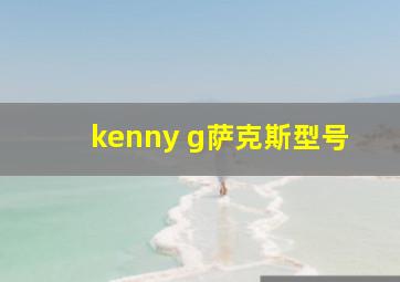 kenny g萨克斯型号